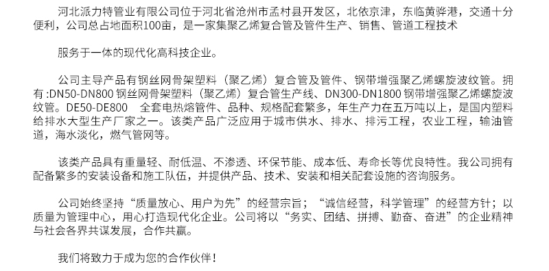 派力特管业 派力特管业